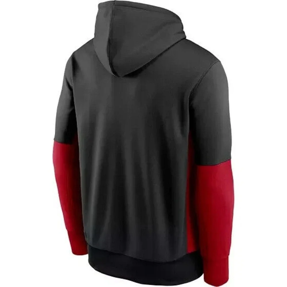 New Nike Men's Tampa Bay‎ Buccaneers Overlap Club Pullover Hoodie Small NFL Dri